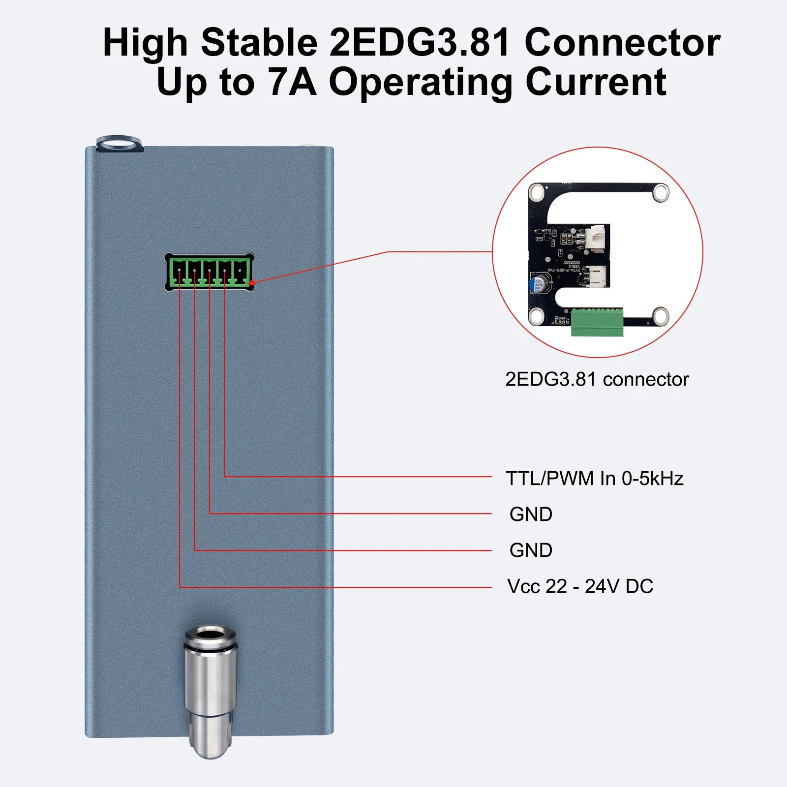 LASER TREE 20W/10W/5W/4W Laser Head For CNC Engraver Wood Cutting DIY Laser Tools 450nm TTL/ PWM Blue Light Laser Module