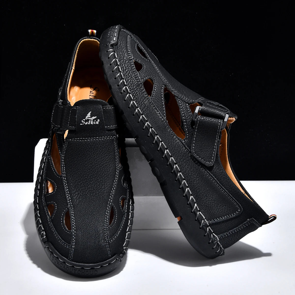 Men's Summer Beach Sandals: Simple and Stylish Open-Toe Sandals—Comfortable, Breathable, Durable, and Non-Slip