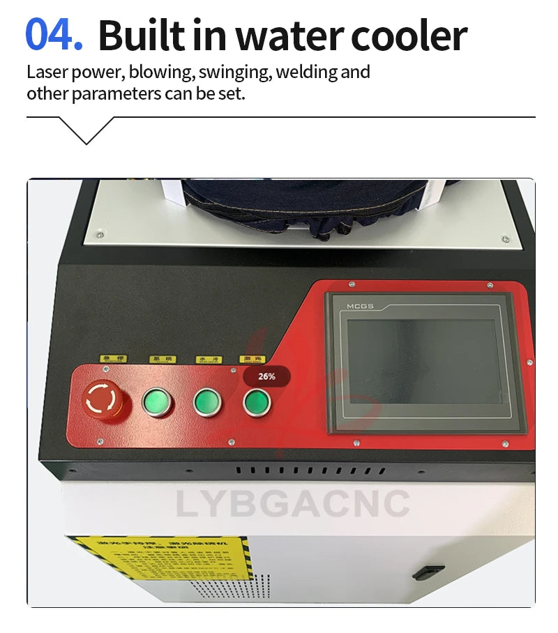 Raycus MAX 1500W 2200W 3000W Laser Welding Machine Handheld Laser Welder Fiber Laser Machine 5 in 1 for Cleaning Cutting Welding