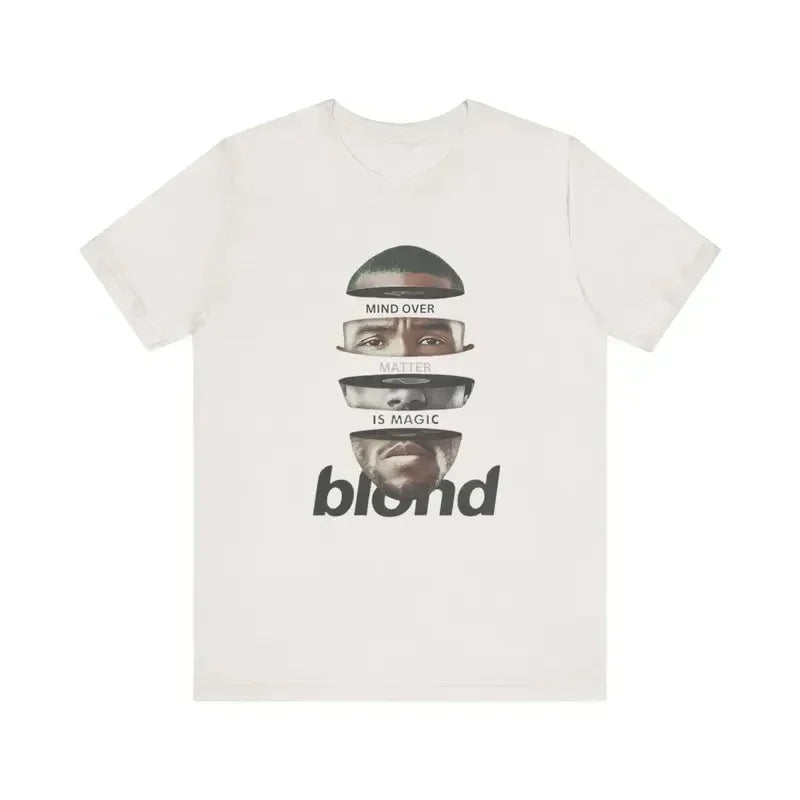 Rapper Frank Retro Graphic T Shirt Men's Hip Hop Ocean Album Clothing T-Shirts Y2k Unisex Blond Fashion Oversized Cotton T-shirt