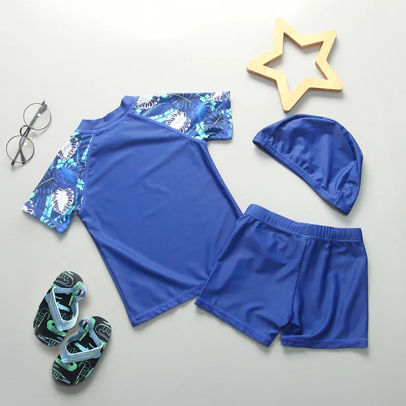 Top Quality Boy Swimsuit UPF50 UV Protection Summer Baby Toddler Swimwear Children's Bathing Suit Beach Pool Surf Swimming Wear