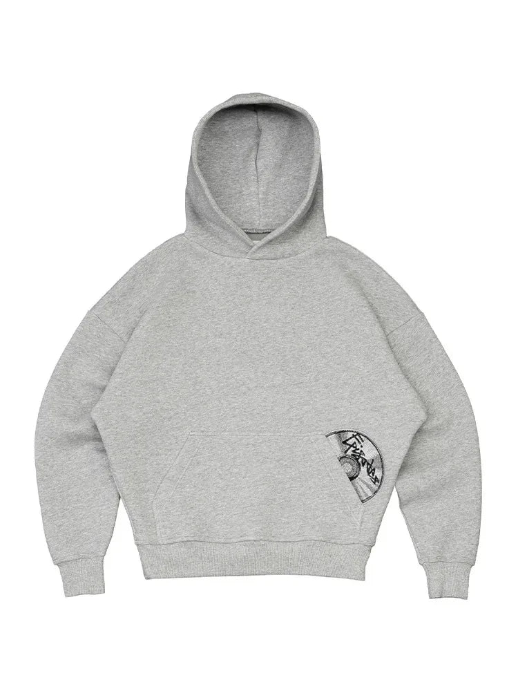 Trendy High Street Retro Casual Streetwear Men's Sports Suit Y2K Harajuku Embroidered Hoodie men Hip-hop Loose Sweatpants