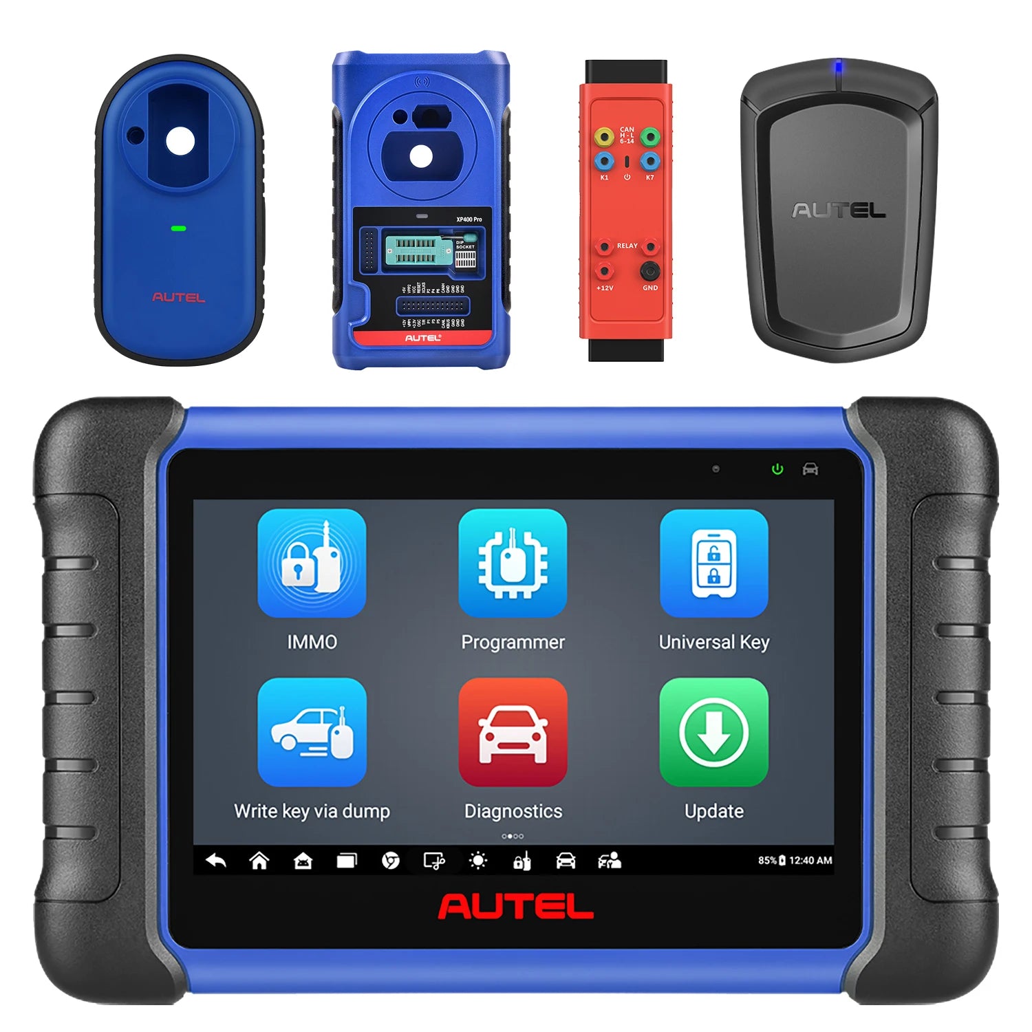 Autel MaxiIM IM508S XP200 Car Key Programming Tool Diagnostic Tool All-in-One Key Programmer OBD2 Scanner Updated of IM508
