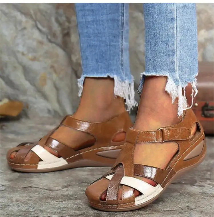 Summer Sandals Women Shoes Outdoor Walking Shoes Non-Slip Sandals Ladies Wedge Sandals Woman Casual Sandal Women Footwear Female