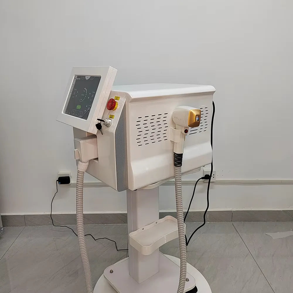 Professional Soprana Titanium Diode Laser Hair Removal Machine 3500W High Power Ice Laser Epilator 755 1064 808nm