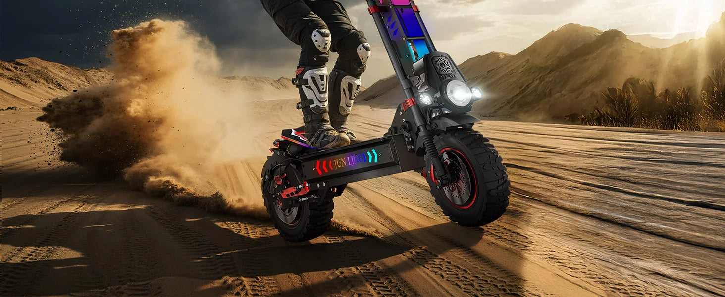 JUNLING JL86 10000W Electric Scooter for Adults with 55 MPH speed removeable battery kickscooter