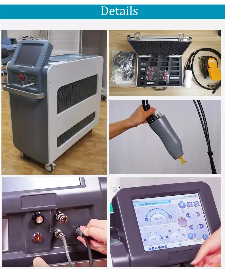 2026 SLyriclaser 1064/532nm long pulse width High quality 1064nm painless hair removal Clinic 755NM alexandrite machine