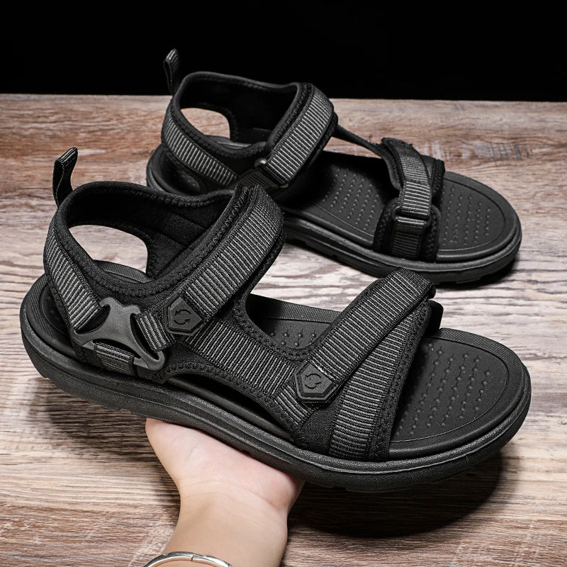 Summer Sandals for Men Leisure Beach Sandals Male Fashion Leisure Beach Holiday Sandals  Shoes Lightweight Outdoor Casual Shoes