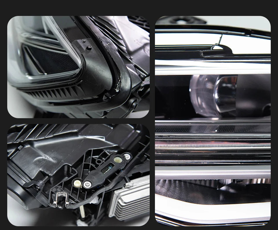 AKD Car Styling for A6 Headlights 2012-2018 Upgrade A6L All LED Headlight DRL Head Lamp Dynamic Singal High Low Beam Accessories