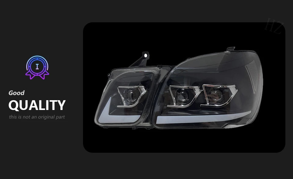 Headlight For Lexus LX LX470 1997-2007 Car Автомобильные Товары 12V Led DRL Hella Xenon Lens Hella LX570 Hid H7 Car Accessories