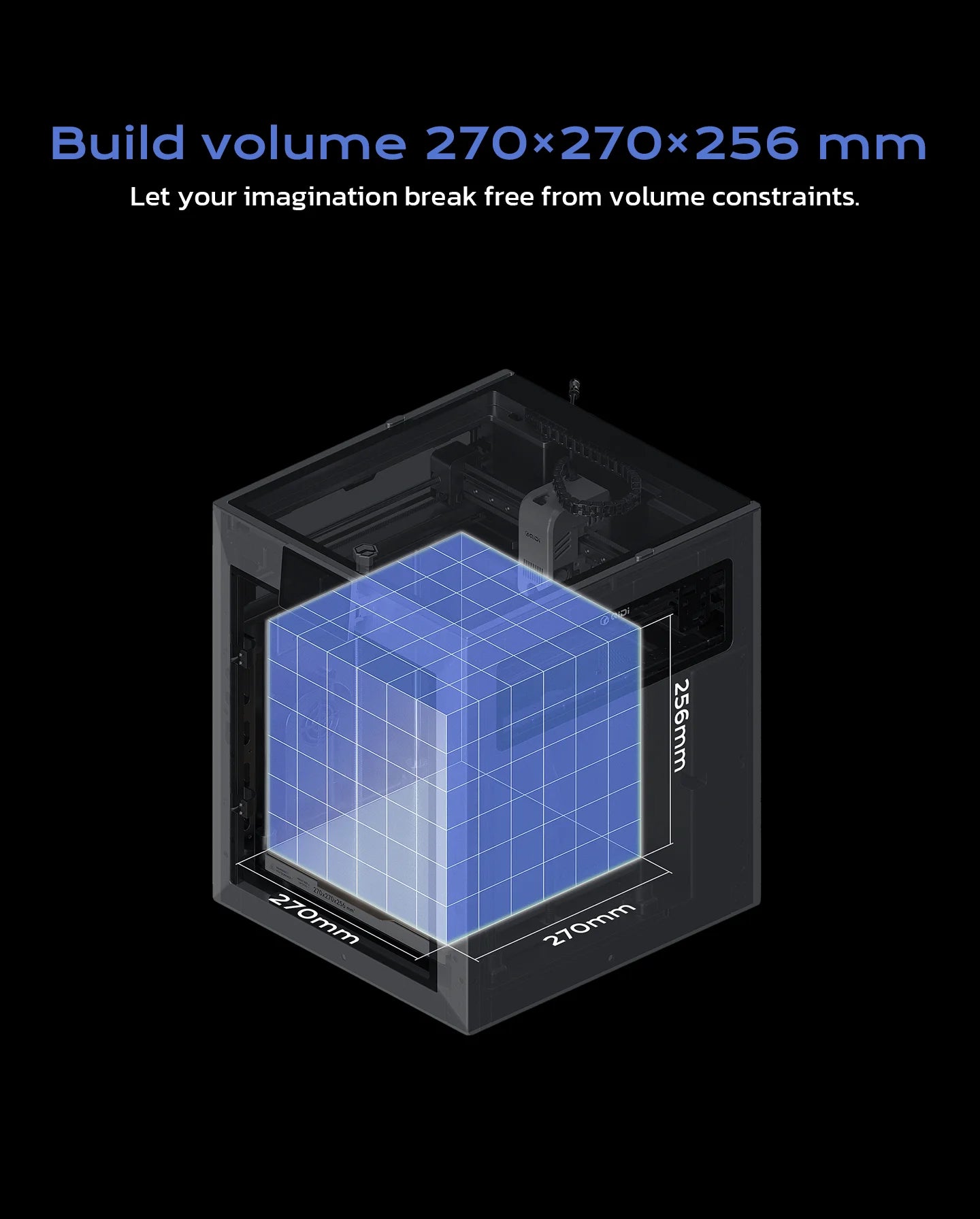QIDI Q2 Multi-Color Printing 3D Printer Fast Speed Printing 600mm/s Industrial WIFI High Precision Print