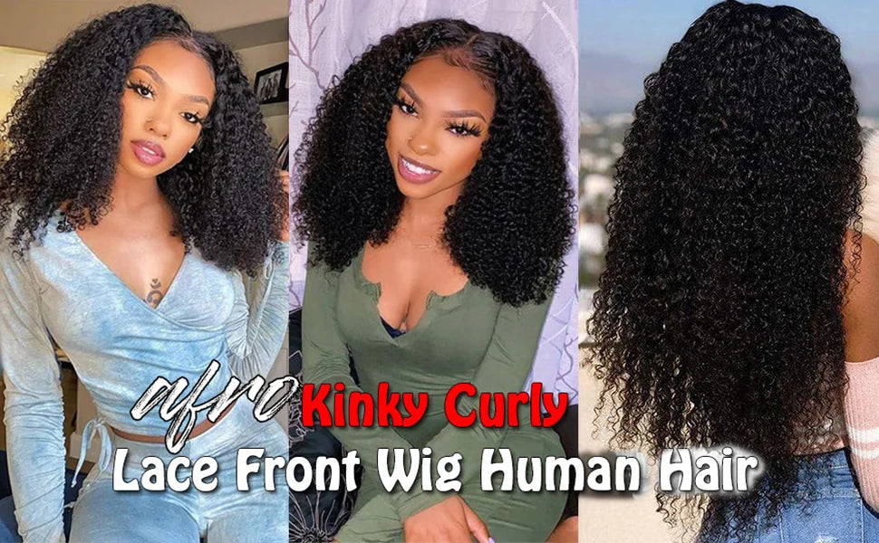 Glueless Wear And Go Kinky Curly Wig Human Hair Precut 7x5 13x6 HD Frontal Wigs Ready to Perplucked Curly Lace Front Wig On Sale