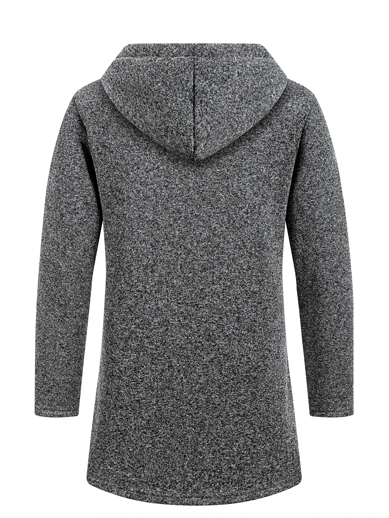 Men's Fleece Hoodies Long Sleeve Sweatwear for Men Zipper Hooded Sweatshirts Loose Autumn Winter Zipper Jacket Coat Warm Sweater
