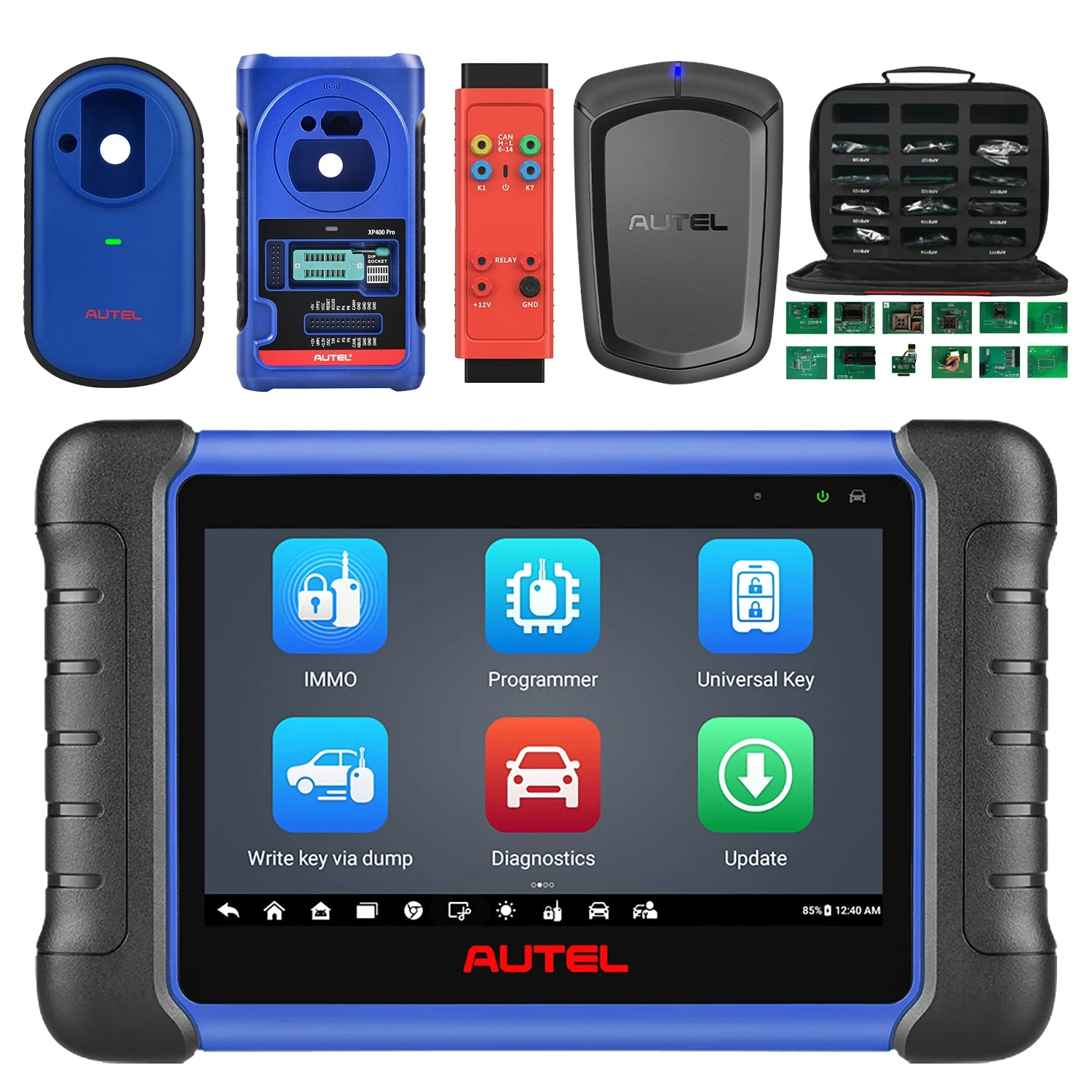 Autel MaxiIM IM508S XP200 Car Key Programming Tool Diagnostic Tool All-in-One Key Programmer OBD2 Scanner Updated of IM508