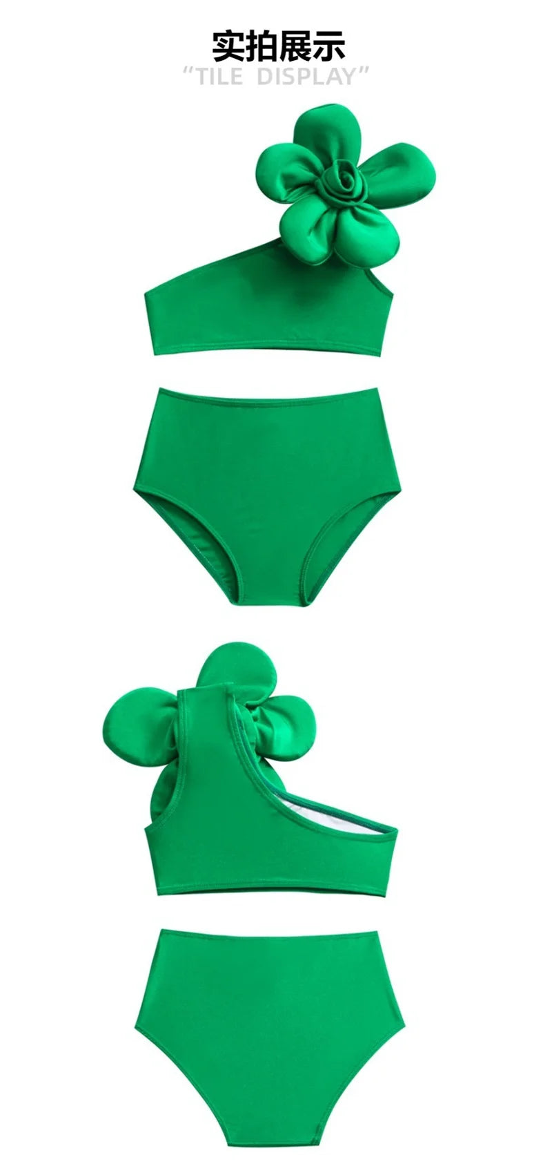 Baby Girls Swimwear Suits 2024 New Children Cute Sleeveless Swimsuit 2Pcs Kids Summer Solid Colour Set Fashion Beach Clothes