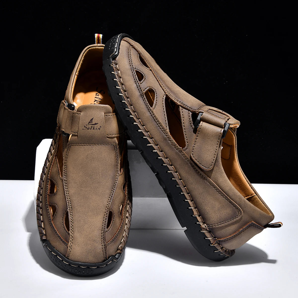 Men's Summer Beach Sandals: Simple and Stylish Open-Toe Sandals—Comfortable, Breathable, Durable, and Non-Slip