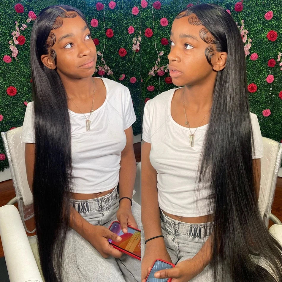 Real Straight HD Lace Wigs 13x6 HD Lace Frontal Human Hair Wig 13X4 HD Lace Wig 13x6 Human Hair Wigs 30 Inch Wigs Human Hair
