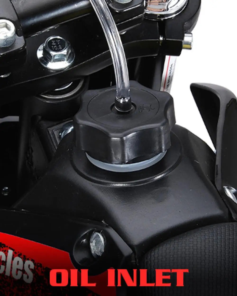 Gas Bike For Kids, Mini Dirt Bike, 49CC 2-Stroke Gas Powered Motorcycle, Shock Absorption Pocket Motorbike, Up to 25 Mph