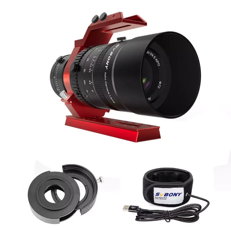 Svbony SV555 New Upgrade Astrophotography Telescope APO 243mm f/4.5 Telephoto Camera Lens for Full Frame Sky Imaging