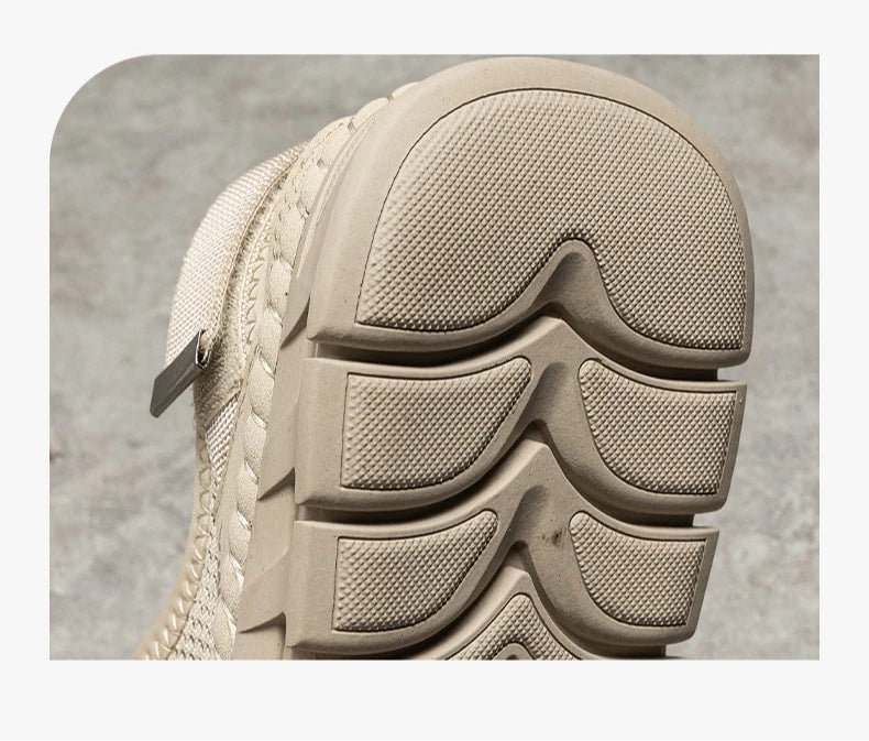 Summer Sandals Shoes Men Outdoor Breathable Lightweight Low-top Shoes Men Anti-slip Flat Water-resistant Hiking Casual Shoes Men