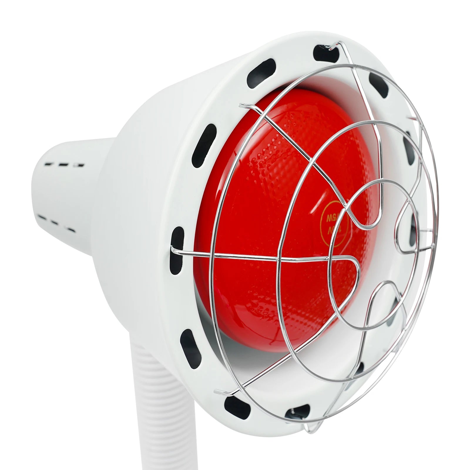275W Two-headed Infrared Heat Lamp, Adjustable Beauty Timer Light, 360° Rotatable Health Care Heating Lamps