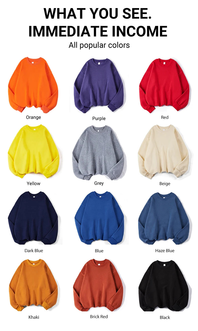 Merry Christma Funny Trees Printing Sweatshirt Women Loose Basics Hoodies Fleece Crewneck Clothes Winter Warm Woman Pullover