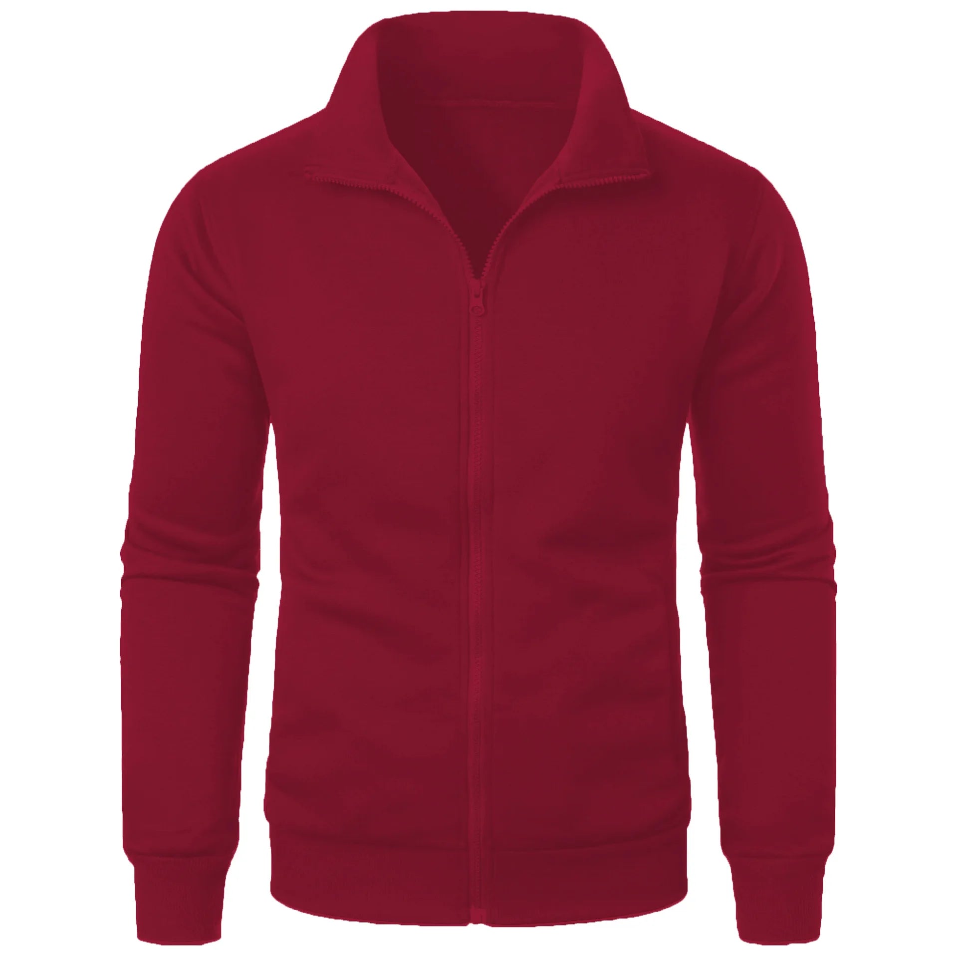 MRMT 2026 Brand New Men's No Hoodies Sweatshirts Zipper Stand Collar Men Sweatshirts For Male No Hooded Sweatshirt Man Pullover