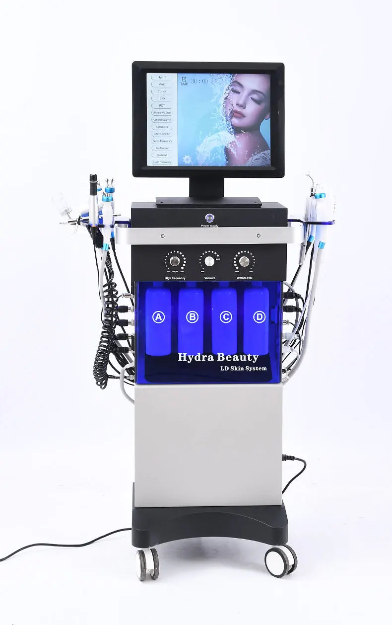14 In 1 hydro facial  Machine Skin Peeling hydra beauty facial Hydradermabrasion Korea Aqua Peel Machine beautiful equipment