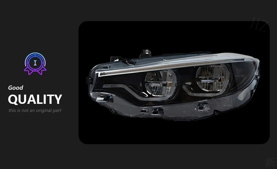 Headlight For BMW F32 2012-2019 F82 M4 GTS Car автомобильные товары LED DRL 425i 428i 430i 435i F36 F80 F33 Car Accessories