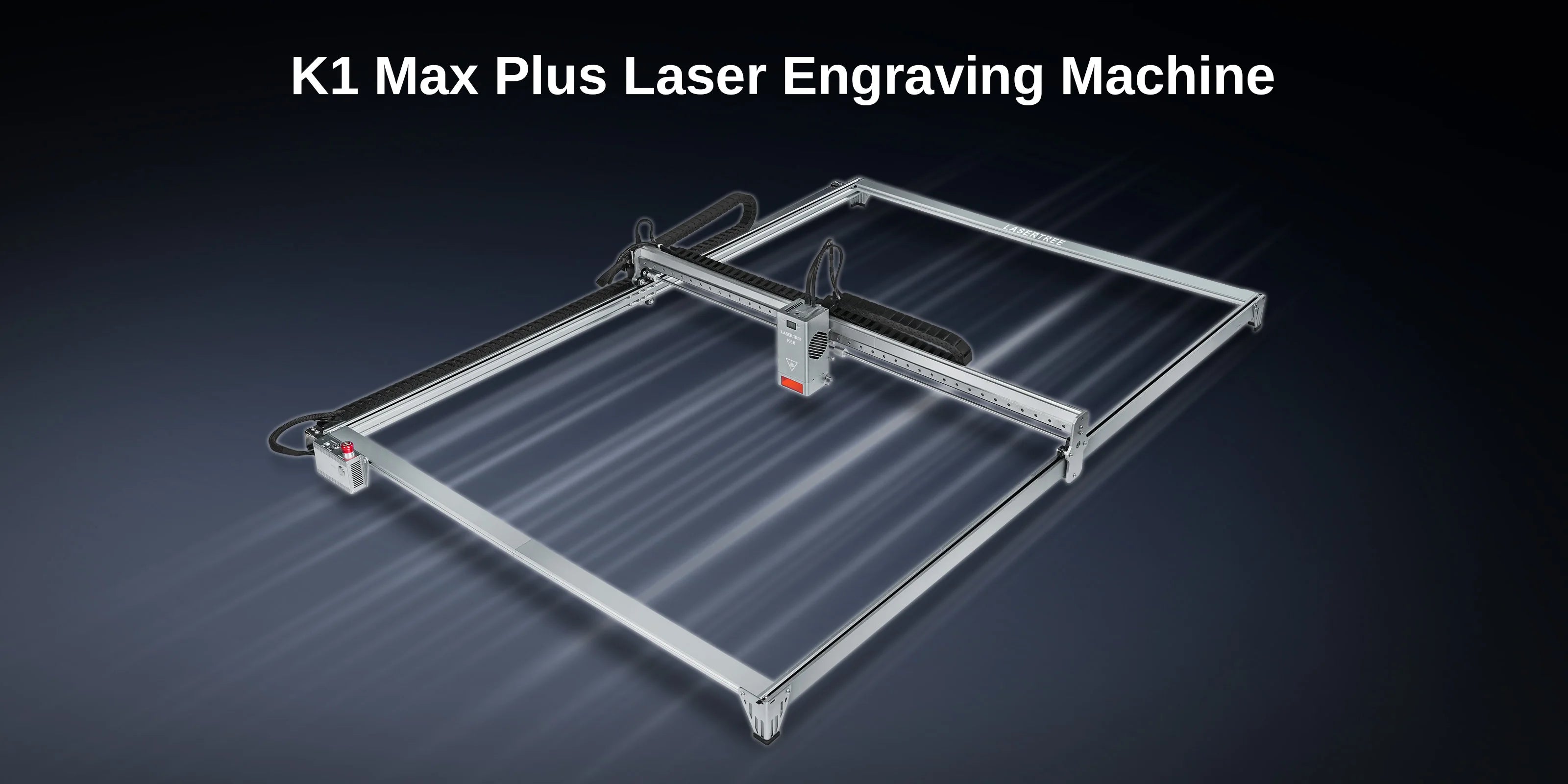 LASER TREE Laser Engraving Machine with Air Assit 60W Laser Module Laser Engraver Cutter Woodworking Area 1000x1500mm DIY Tools