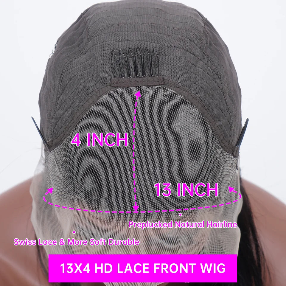 30 40 Inch Highlight 13x6 Hd Lace Frontal Wig Human Hair Pre Plucked Deep Wave 13x4 Honey Blond Curly Lace Front Wigs Human Hair