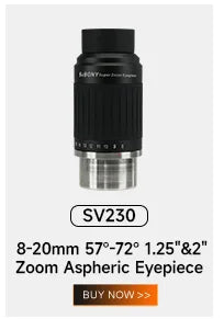 Svbony SV555 New Upgrade Astrophotography Telescope APO 243mm f/4.5 Telephoto Camera Lens for Full Frame Sky Imaging
