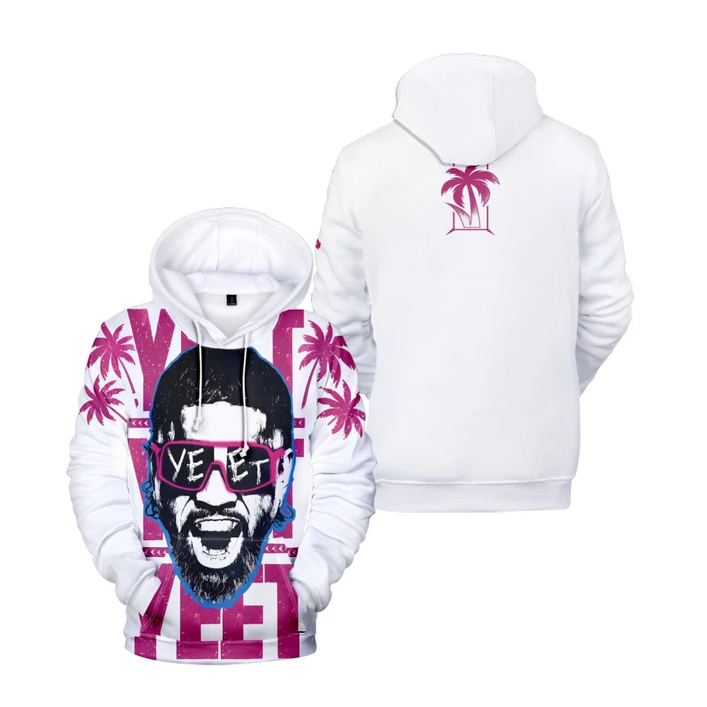 Jey Uso Yeet Hoodies Merch Hooded Women/Men Fashion Casual Streetwear Sweatshirts Clothing Hoodie Fashion Outwear