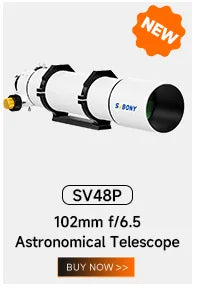 Svbony SV555 New Upgrade Astrophotography Telescope APO 243mm f/4.5 Telephoto Camera Lens for Full Frame Sky Imaging