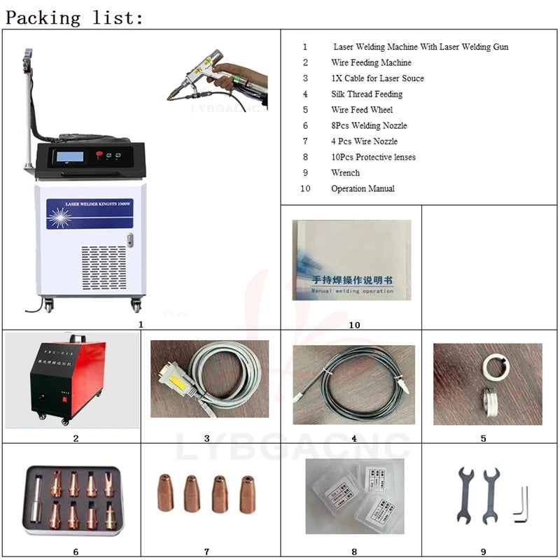 3000W Fiber Laser Welding 5 in 1 2000W Laser Welding Cleaning Cutting Machine 1500W For Metal Oxides On Stainless Steel