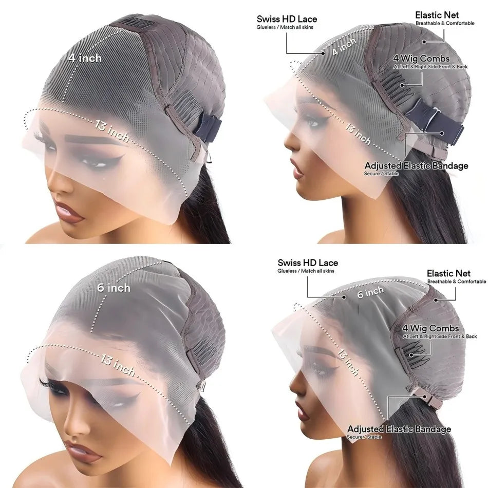 Chocolate Brown Lace Front Wig Body Wave Wig 13x6 Hd Lace Frontal Wig 250 Density Human Hair Wigs for Black Women Clearance