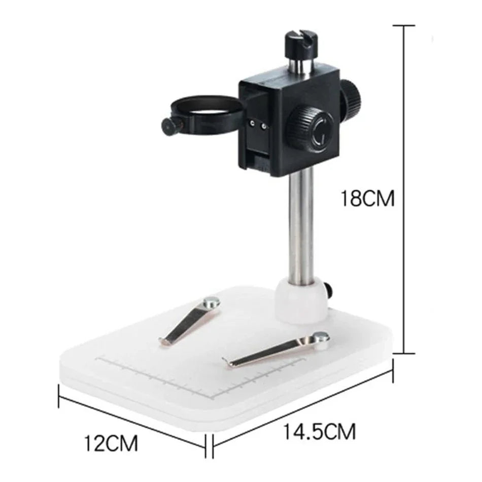 Elikliv EDM4 4.3" LCD Digital Microscope for Electronic 1000x Coin Magnifier Repair Microscope with LED Lights for PC Windows
