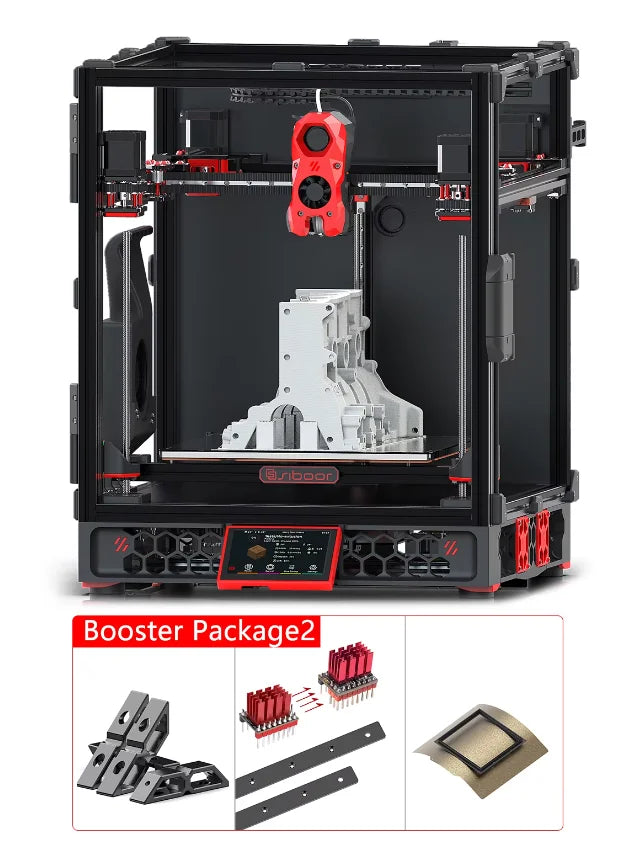 SIBOOR Voron Trident [June] 3D Pinter DIY CNC Metal Structure CoreXY 4AWD & All HIWIN Rails High Speed Voron 3D Pinter Kits