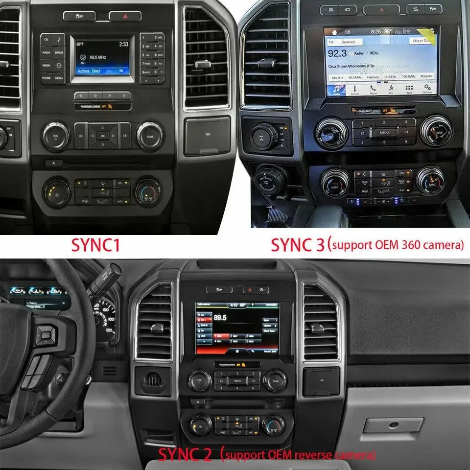 14.4 Inch Screen Android Radio For Ford F150,F250, 2015 2016 2017 2018 2019 2020 2021, Car GPS Navi Multimedia Player Head Unit