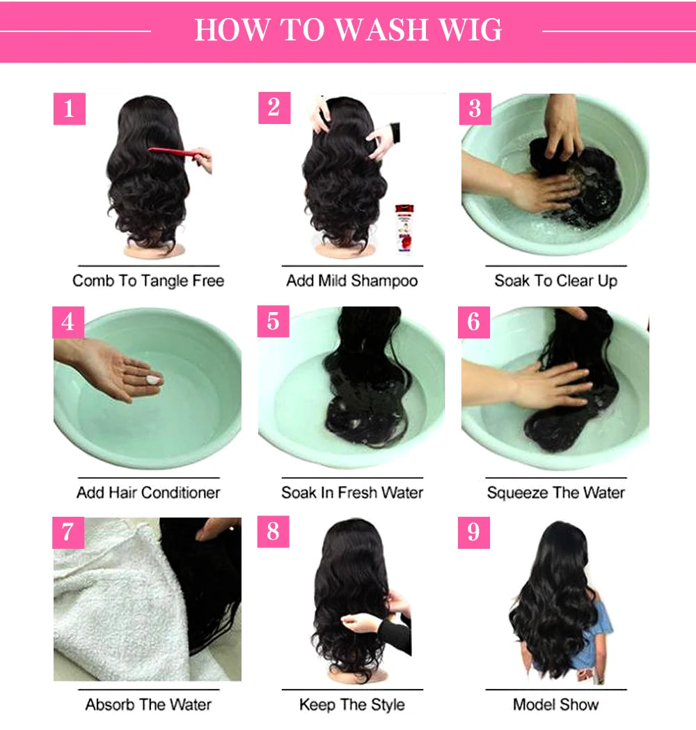 32 Inch13x4 Body Wave Lace Front Wig Chocolate Brown Lace Front Wigs HD 13x6 Lace Frontal Wig Colored Human Hair Wigs Remy