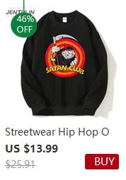 Y2K Hoodies Men Harajuku Hip Hop Letter Graphic Print Loose Sweatshirts 2024 Punk Rock Gothic Clothes Tops Goth Pants Streetwear