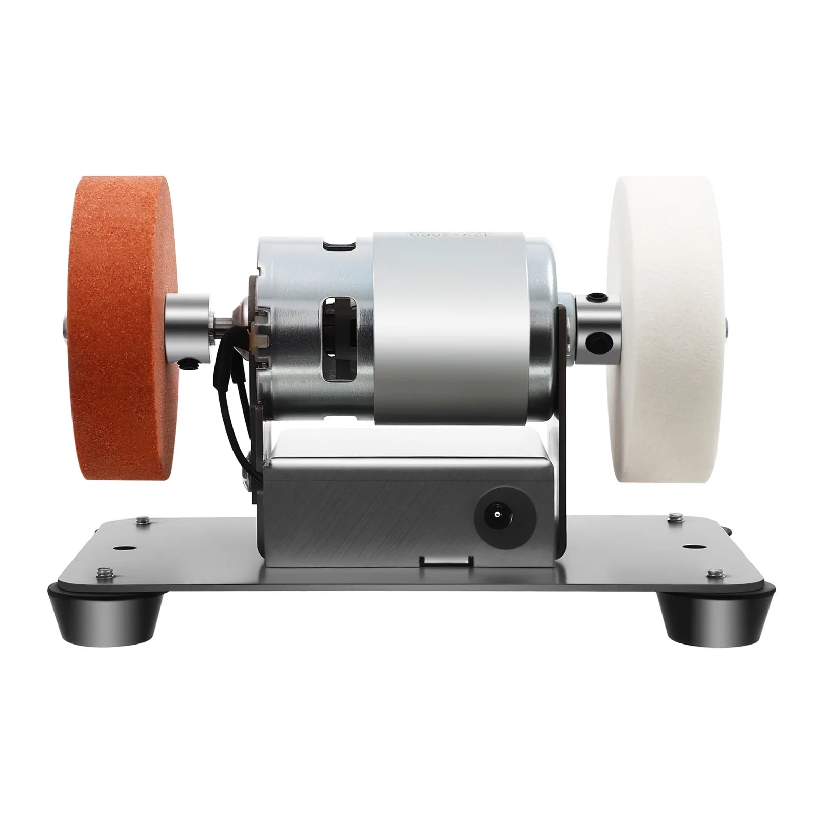 96W Benchtop Sander, Small Grinder Adjustable Variable Speed Table Grinder 6000 RPM for Metal Grinding Polishing DIY