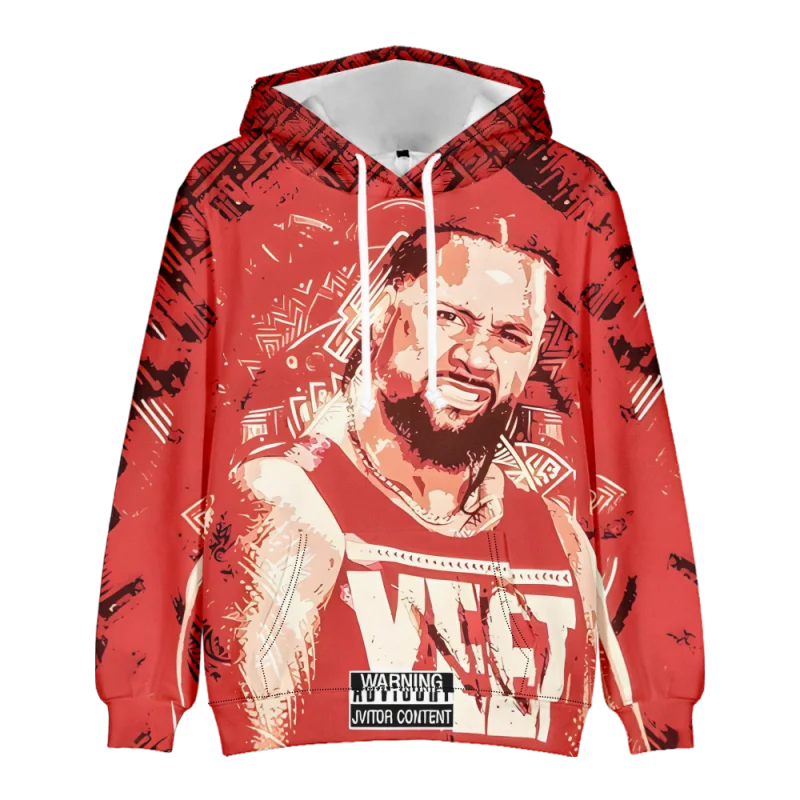 Jey Uso Yeet Hoodies Merch Hooded Women/Men Fashion Casual Streetwear Sweatshirts Clothing Hoodie Fashion Outwear
