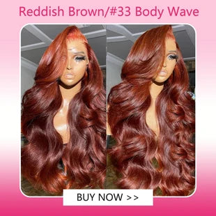 30 36 40 Inch 13x4 13x6 Straight Lace Frontal Wigs Hot Red Front Human Hair Wig 4x4 5X5 Closure Wig Pre Plucked For Women