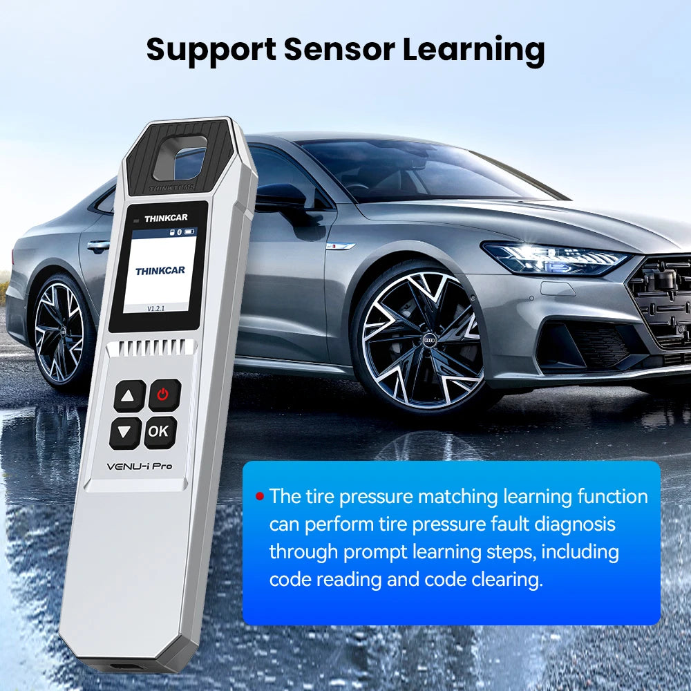 THINKCAR VENU iPro TPMS 315MHz 433MHz Car Tire Pressure Diagnosis Tool Universal Sensor Activation Programming Learning