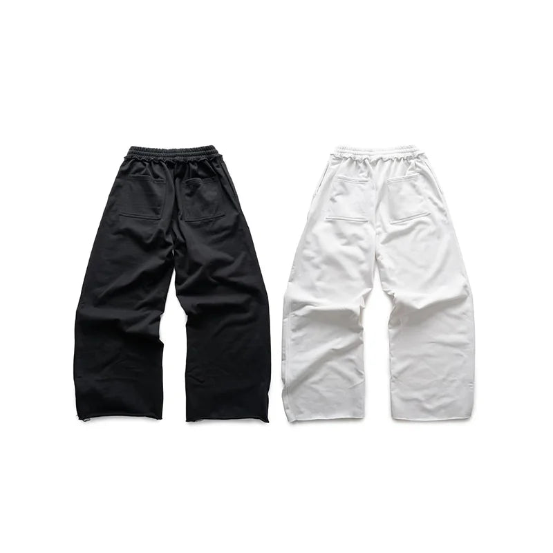 Y2K American Hip-Hop Letter Printed Streetwear Men And Women Personalized Retro Jogger Loose Wide-Leg Oversize Casual Pants