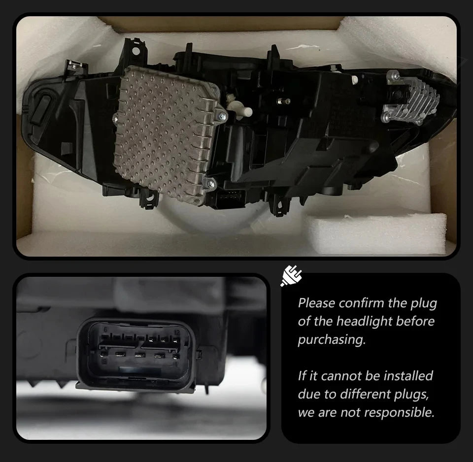 Headlight For BMW F32 2012-2019 F82 M4 GTS Car автомобильные товары LED DRL 425i 428i 430i 435i F36 F80 F33 Car Accessories
