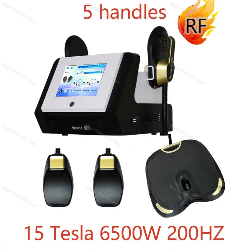 Professional 6500W RF EMS Body Slim Machine Build Muscle Fat Burning EMS Equipment Emsone Neo New Upgrade Nova Machine