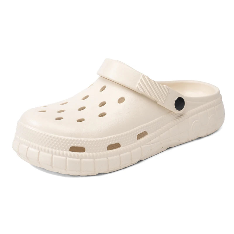Summer Vacation Style Sandals Men Women Large Size Lightweight Soft Sole Comfort Footwear Men's Women's Slippers