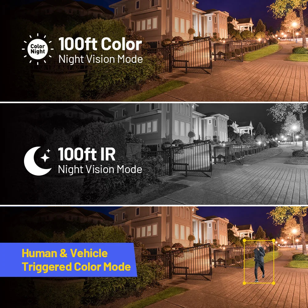 ANNKE 12MP Camera Kits Smart Dual Light Security 16CH NVR POE Camera Outdoor CCTV Video Surveillance Protection Camera